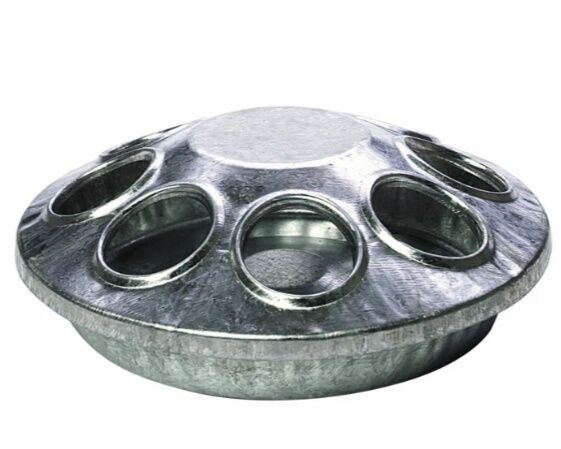 Little Giant Round Metal Chick Feeder
