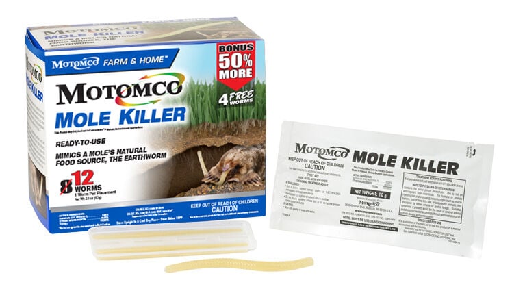 Motomco Mole Killer, 12-Pk