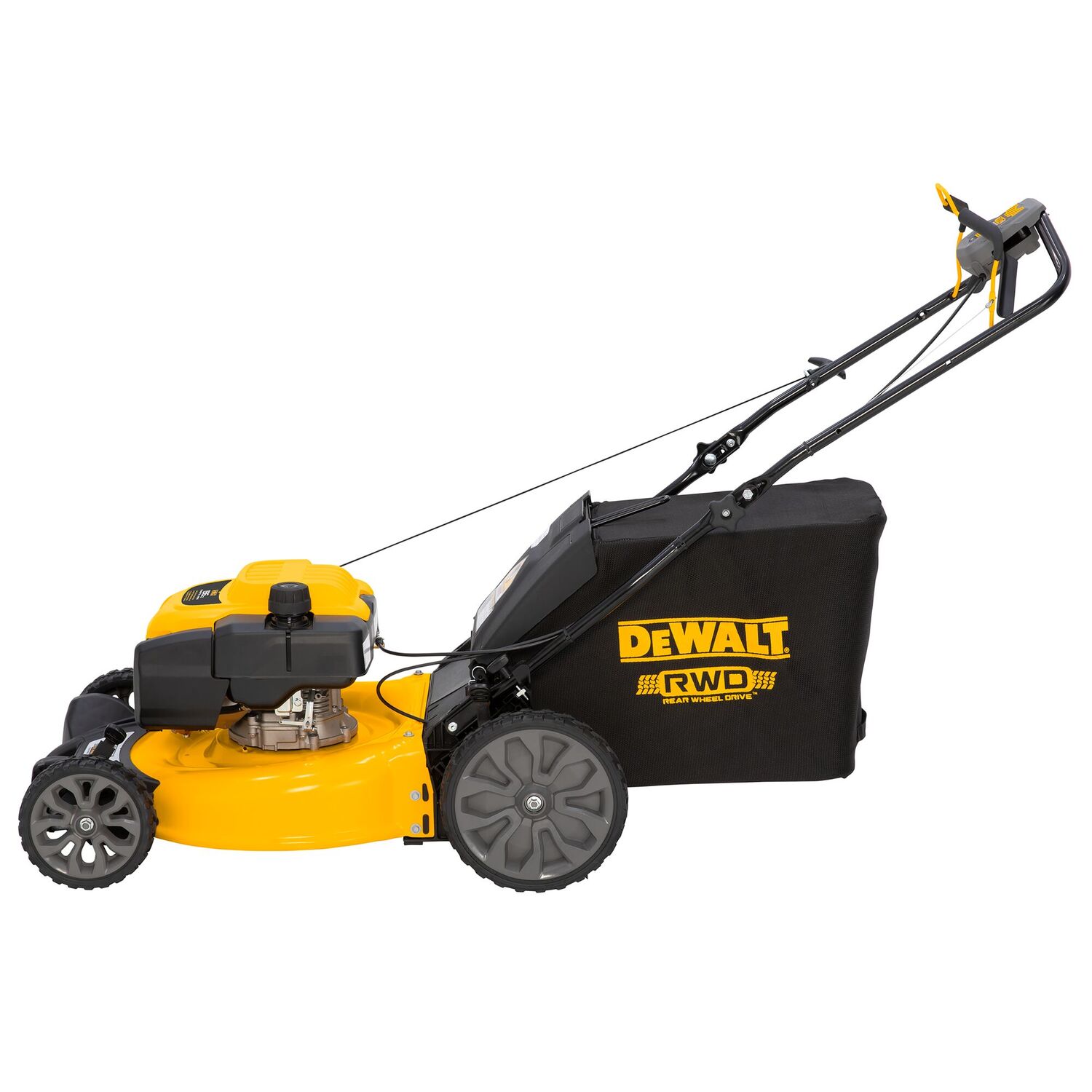 DEWALT 196cc RWD 3-In-1 21-In Gas Walk Behind Lawn Mower