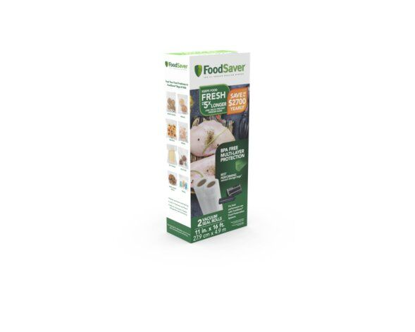 FoodSaver® Vacuum Seal Roll, 11-In x 16-Ft, 2-Pk