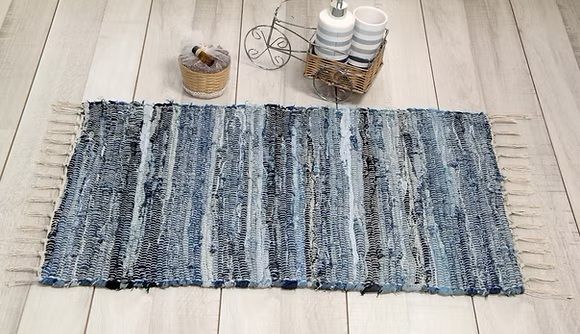 Nidico Group Chindi Denim Rug