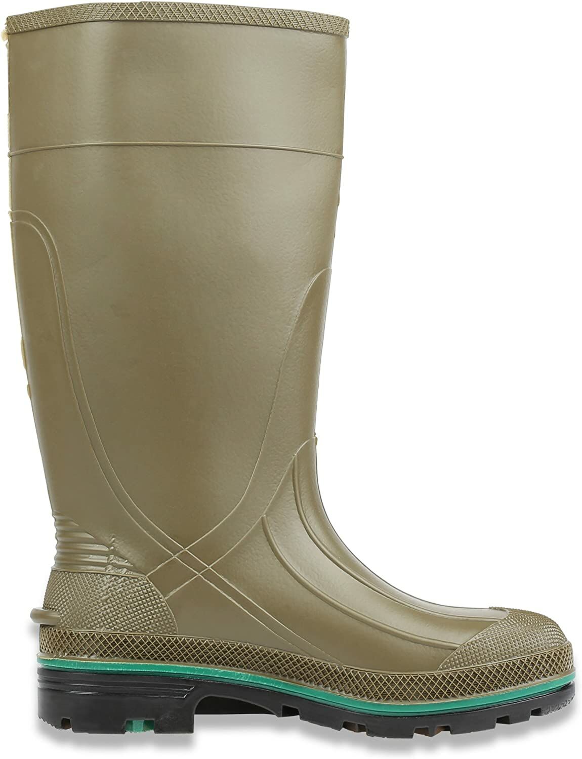 Men's Servus MAX 15-In PVC Chemical-Resistant Soft Toe Work Boot in Olive