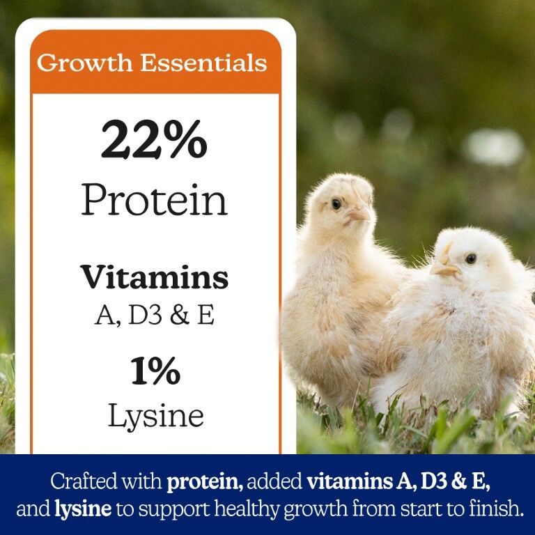 Nutrena NatureWise Meatbird Start To Finish 22% Protein Crumble, 40-Lb