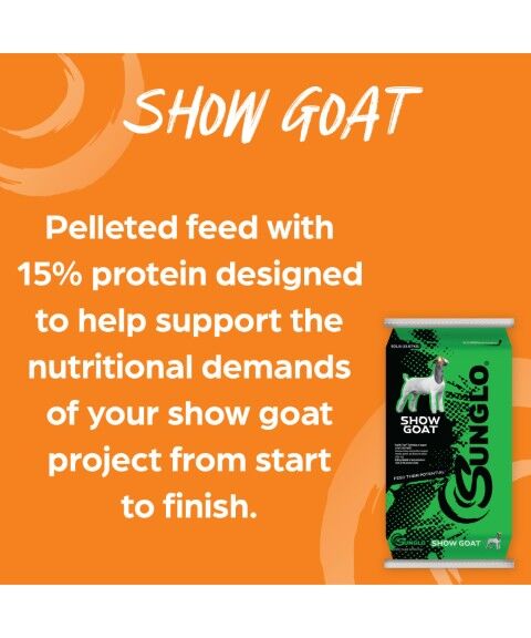 Sunglo Show Goat, 50-Lb