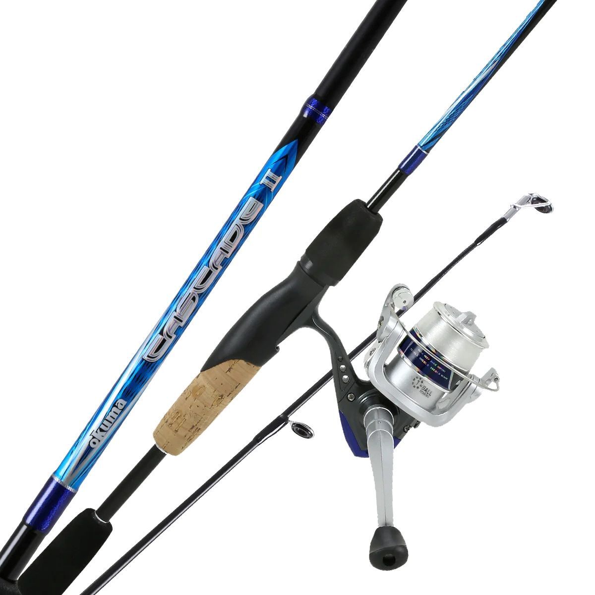 Okuma Cascade II Combo Medium Light, 2-Piece, 6-Ft