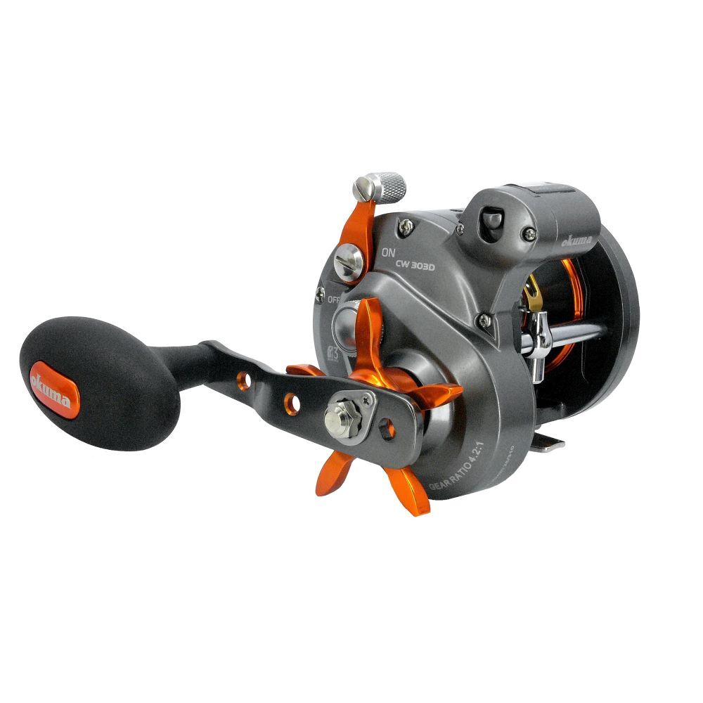 Okuma Cold Water Line Counters 203 Star Drag Reel, Left Handed