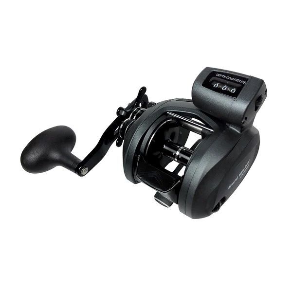 Okuma Cold Water SS Low Profile Line Counter 354 Baitcaster Reel, Left Handed