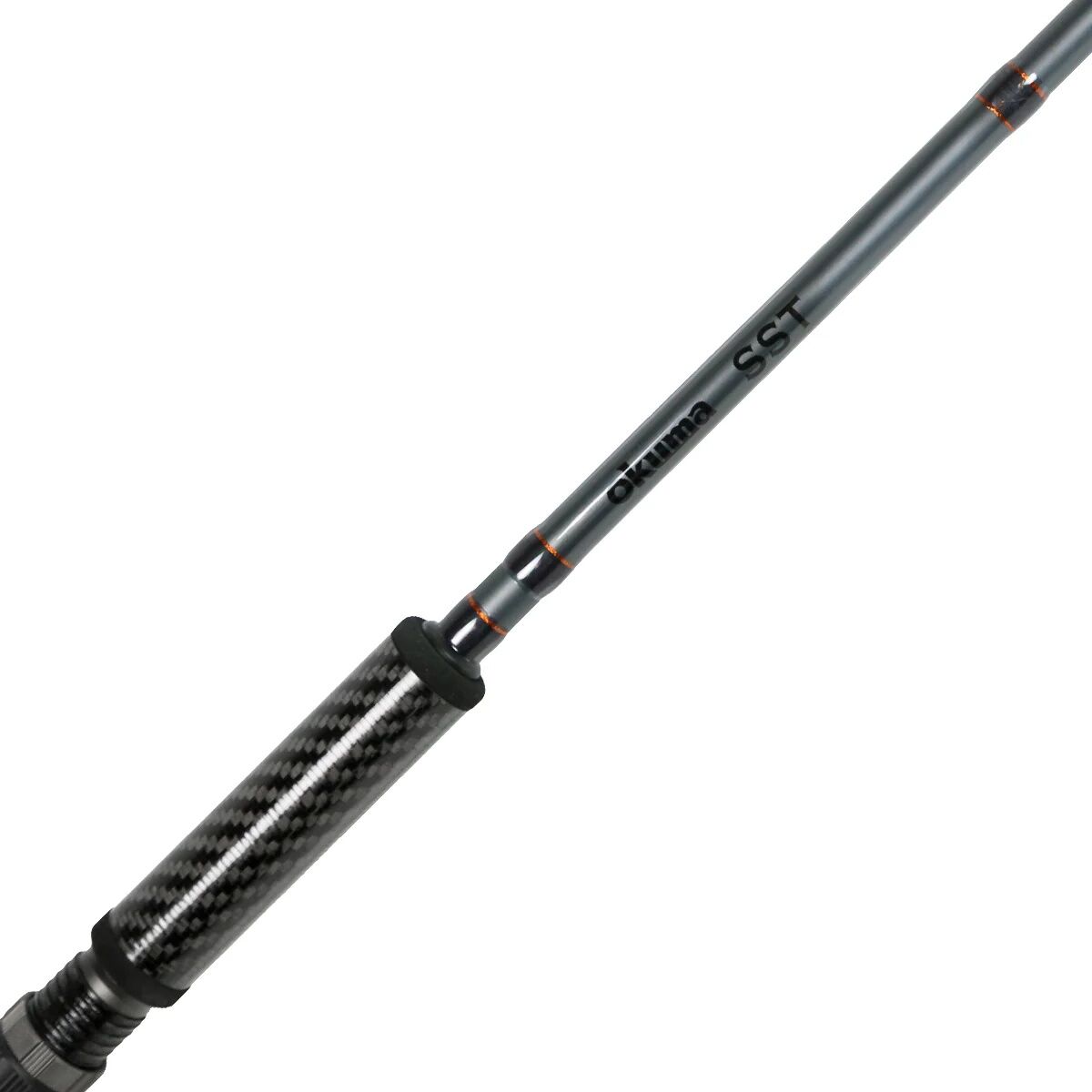 Okuma SST "A" Carbon Grip Casting Rod Magnum Medium, 1-Piece, 7 5/6-Ft