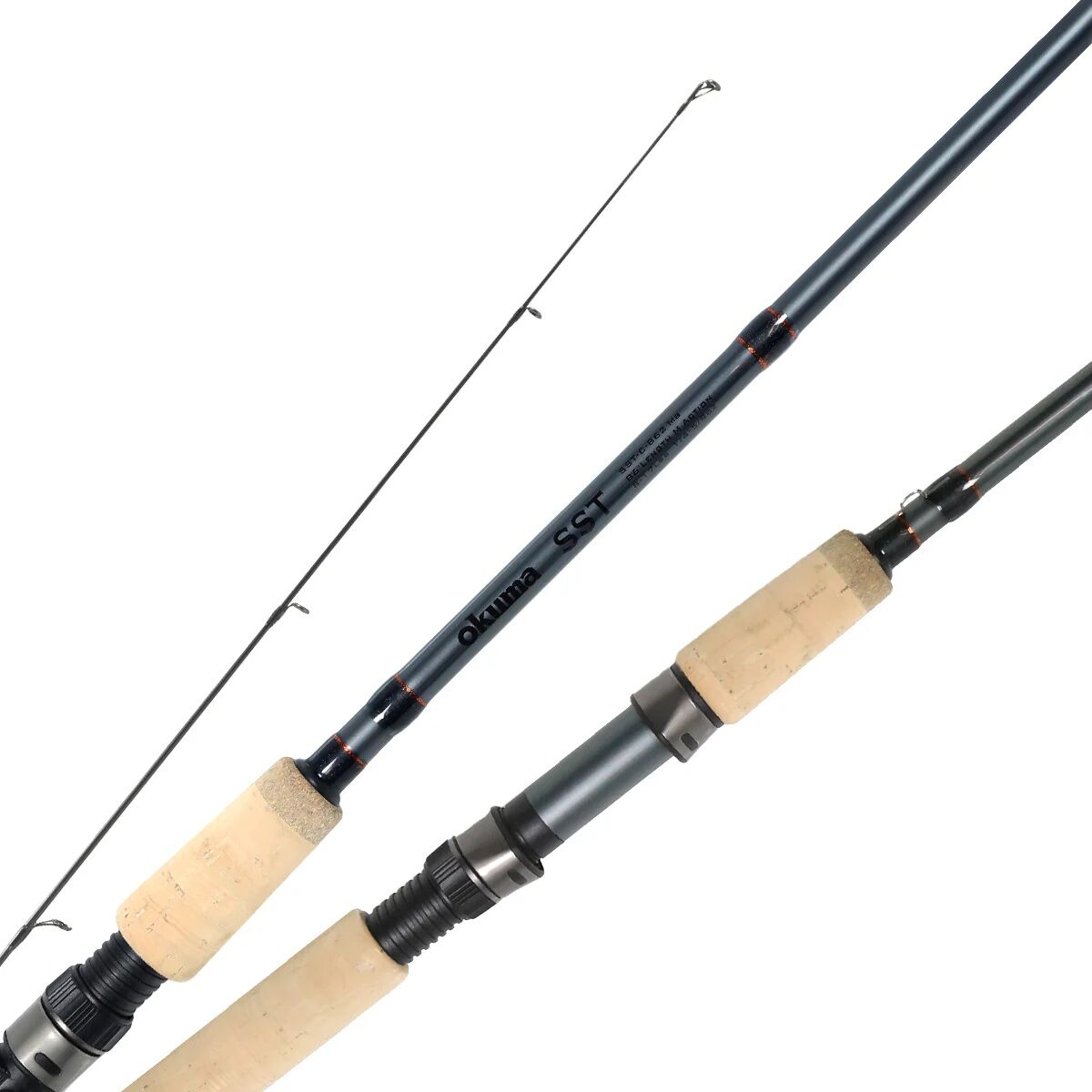 Okuma SST "A" Kokanee And Trout Spinning Rod Ultra Light, 2-Piece, 6 1/2-Ft