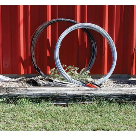 OK Brand 9-Gauge Galvanized Catch Weight Coils, 1,701-Ft