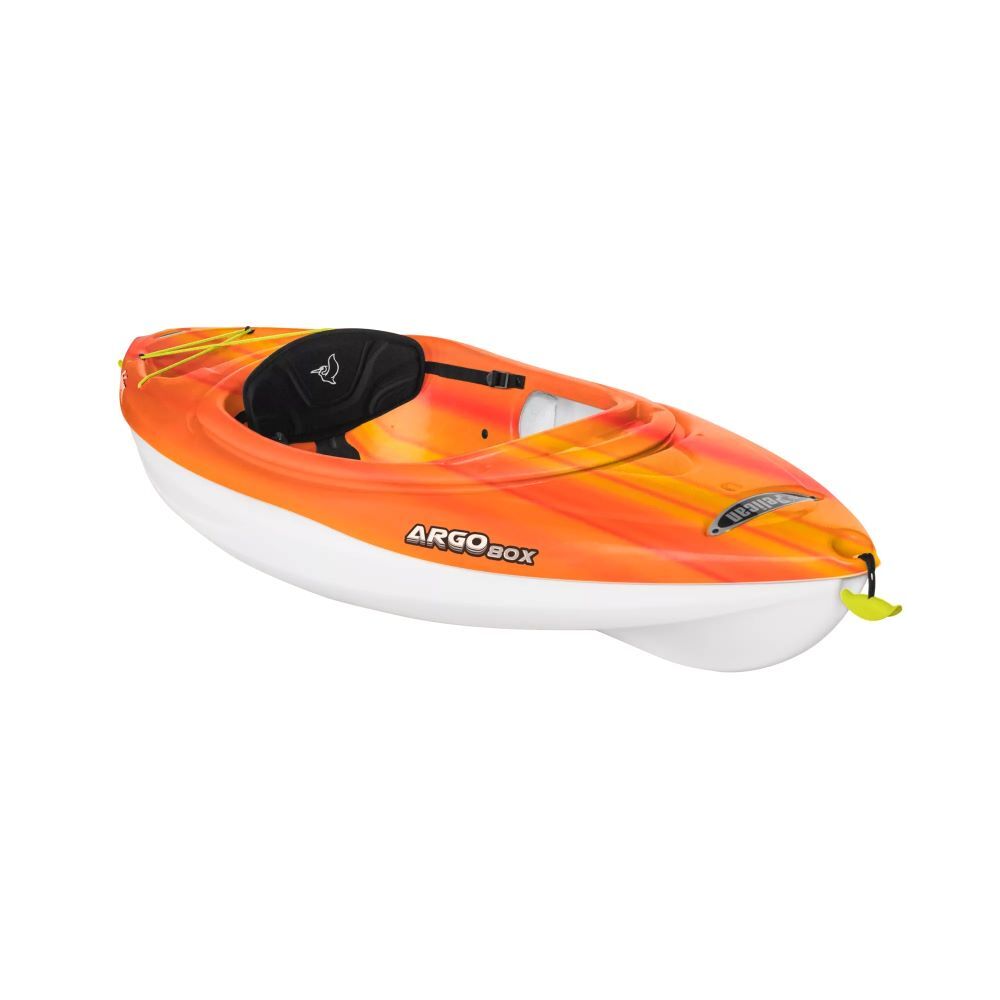Pelican Argo 80X Red/Yellow Recreational Sit In Kayak, 7-3/4-Ft