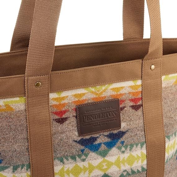 Pendleton Women's Zip Tote in Highland Peak Tan