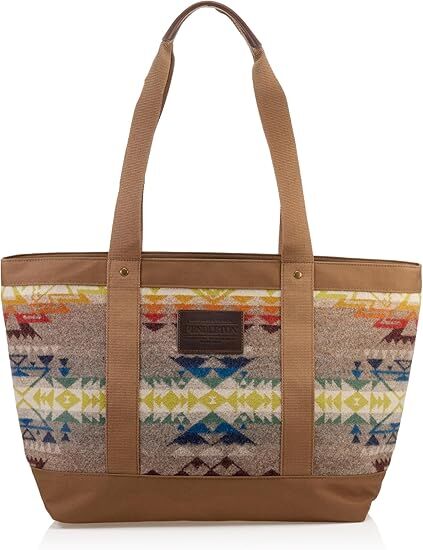 Pendleton Women's Zip Tote in Highland Peak Tan