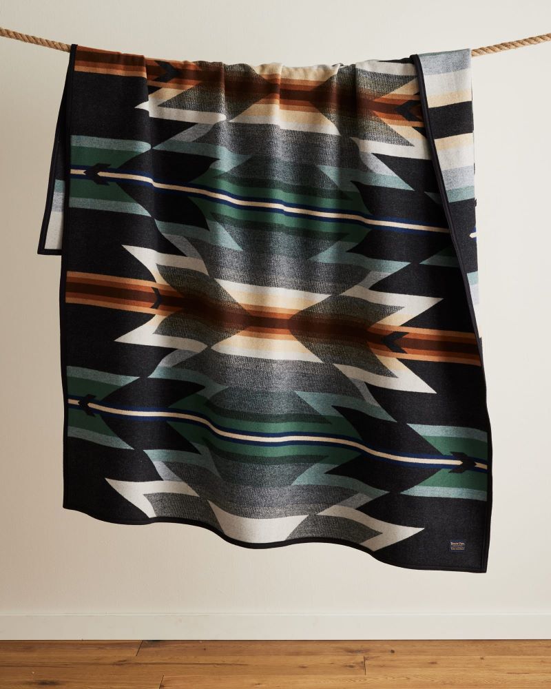 Pendleton Twin Wyeth Trail Blanket In Oxford, 64-In x 80-In