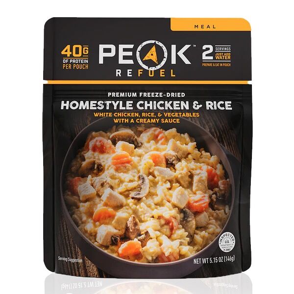 Homestyle Chicken & Rice Freeze-dried Meal