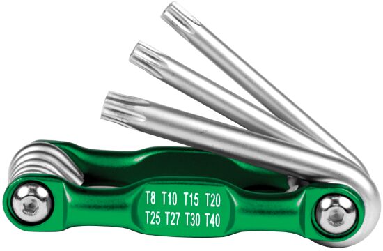 3Pc Aluminum Hex & Star Key Set
