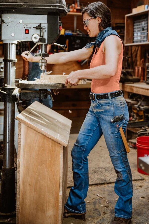 Dovetail Workwear Women's DX Bootcut Denim Jean