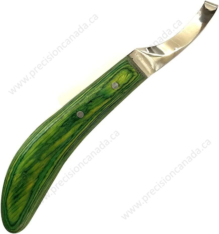 Precision Canada Hoof Knife Curved Drop Right