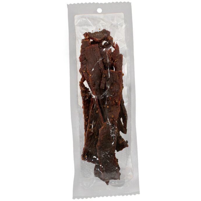 Iowa Smokehouse Cracked Black Pepper Beef Jerky, 5-Oz