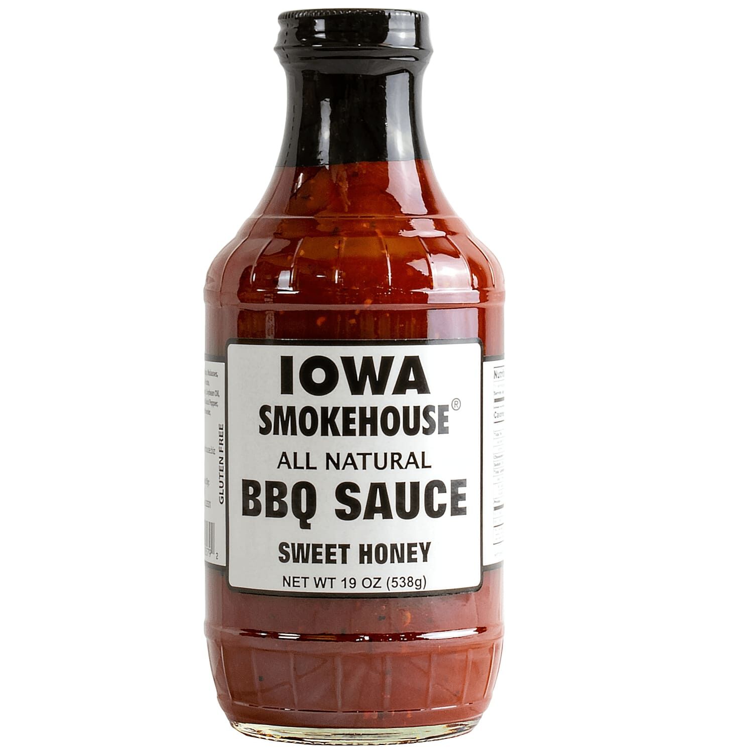 Iowa Smokehouse BBQ Sauce Sweet Honey, 19-Oz