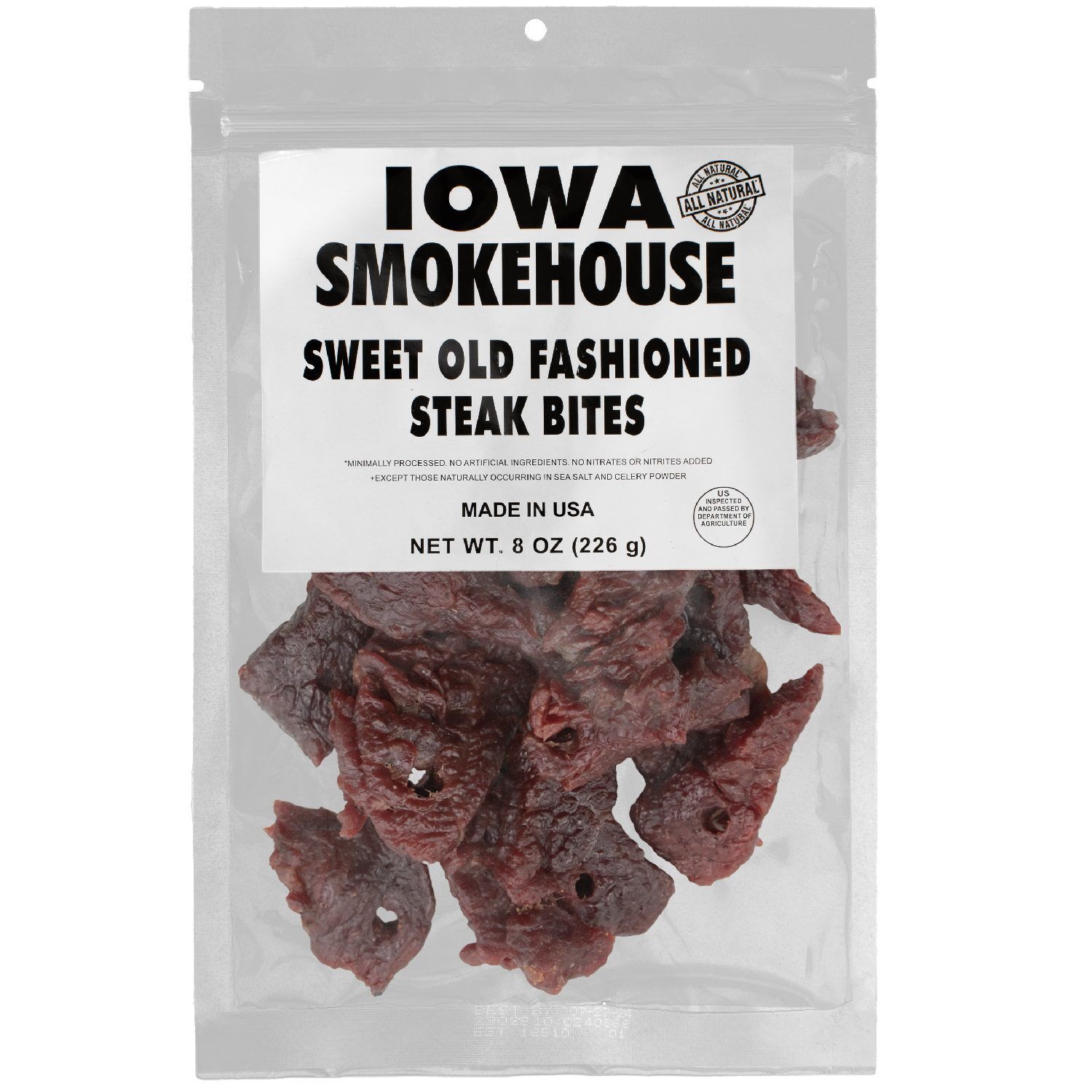 Iowa Smokehouse Sweet Old Fashioned Steak Bites, 8-Oz