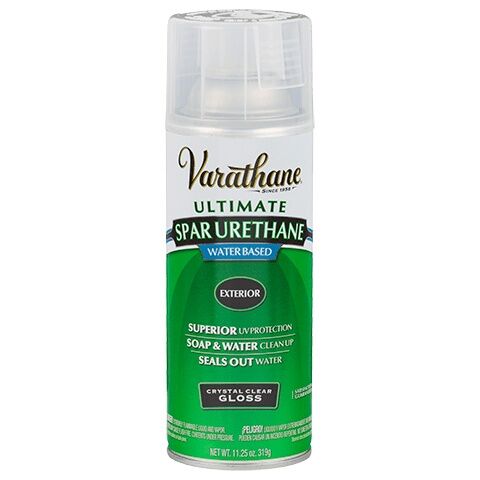 Varathane Ultimate Spar Urethane Water Based Spray Gloss, 11.25-Oz