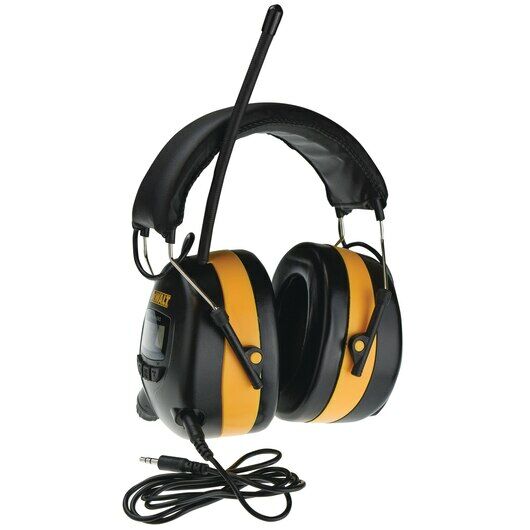 DeWALT Digital AM/FM Hearing Protector