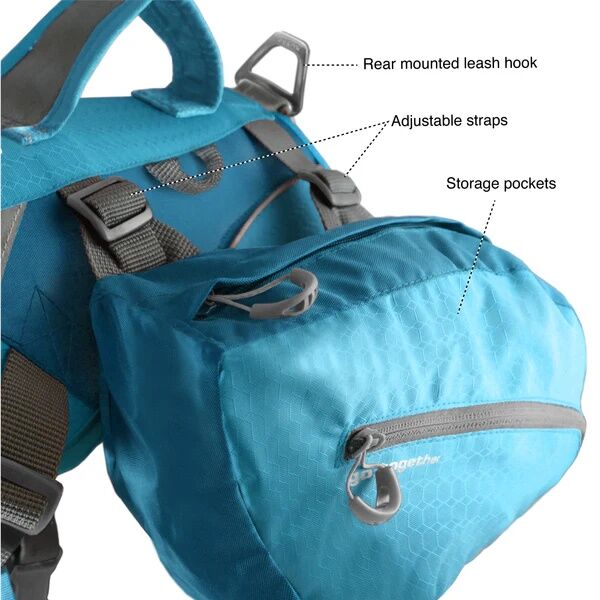 Kurgo Big Baxter Orange Dog Backpack