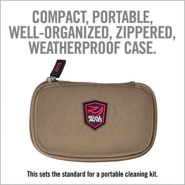 Real Avid Compact And Rugged Gun Boss AR15 Cleaning Kit