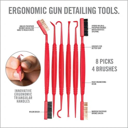 Real Avid Accu-Grip Firearm Picks & Brushes