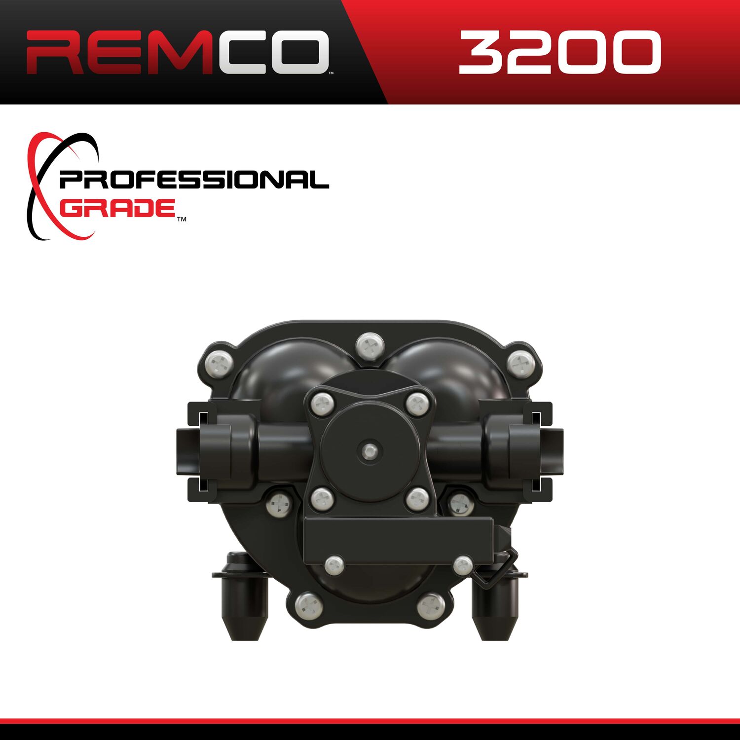 Remco Professional Grade 3200 Sprayer Pump, 12-V, 3.5-GPM, 60-PSI, 3/8-In QA Port