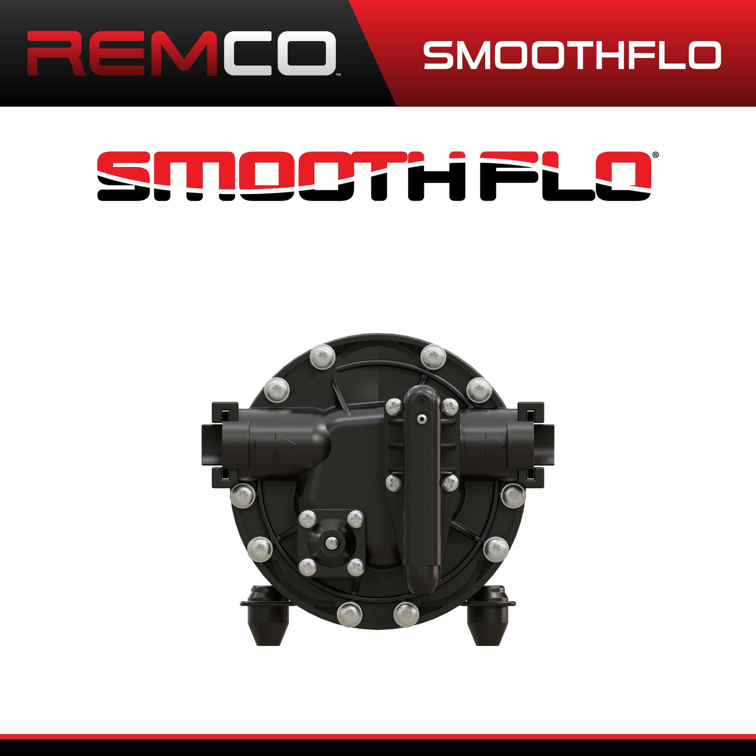 Remco Professional Grade SmoothFlo 5900 Sprayer Pump, 12-V, 7-GPM, 60-PSI, 3/4-In QA Port