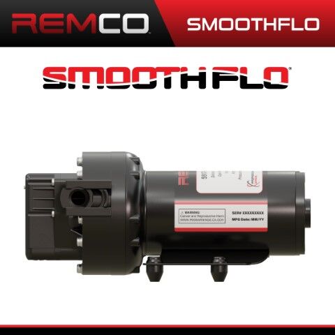 Remco Professional Grade SmoothFlo 5900 Sprayer Pump, 12-V, 7-GPM, 60-PSI, 3/4-In QA Port