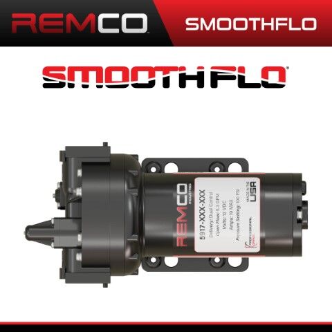 Remco Professional Grade SmoothFlo 5900 Sprayer Pump, 12-V, 7-GPM, 60-PSI, 3/4-In QA Port