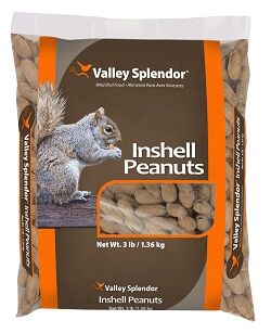 Inshell Peanuts 3-lb Bag Squirrel Food