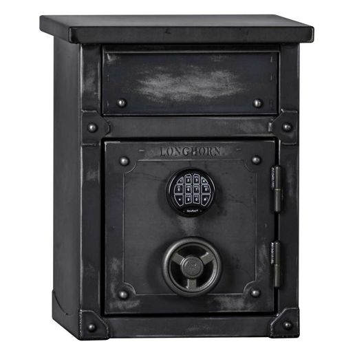 Longhorn Security Safe End Table Nightstand