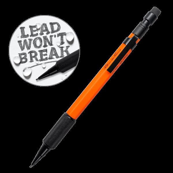 Rite in the Rain Orange Mechanical Clicker Pencil