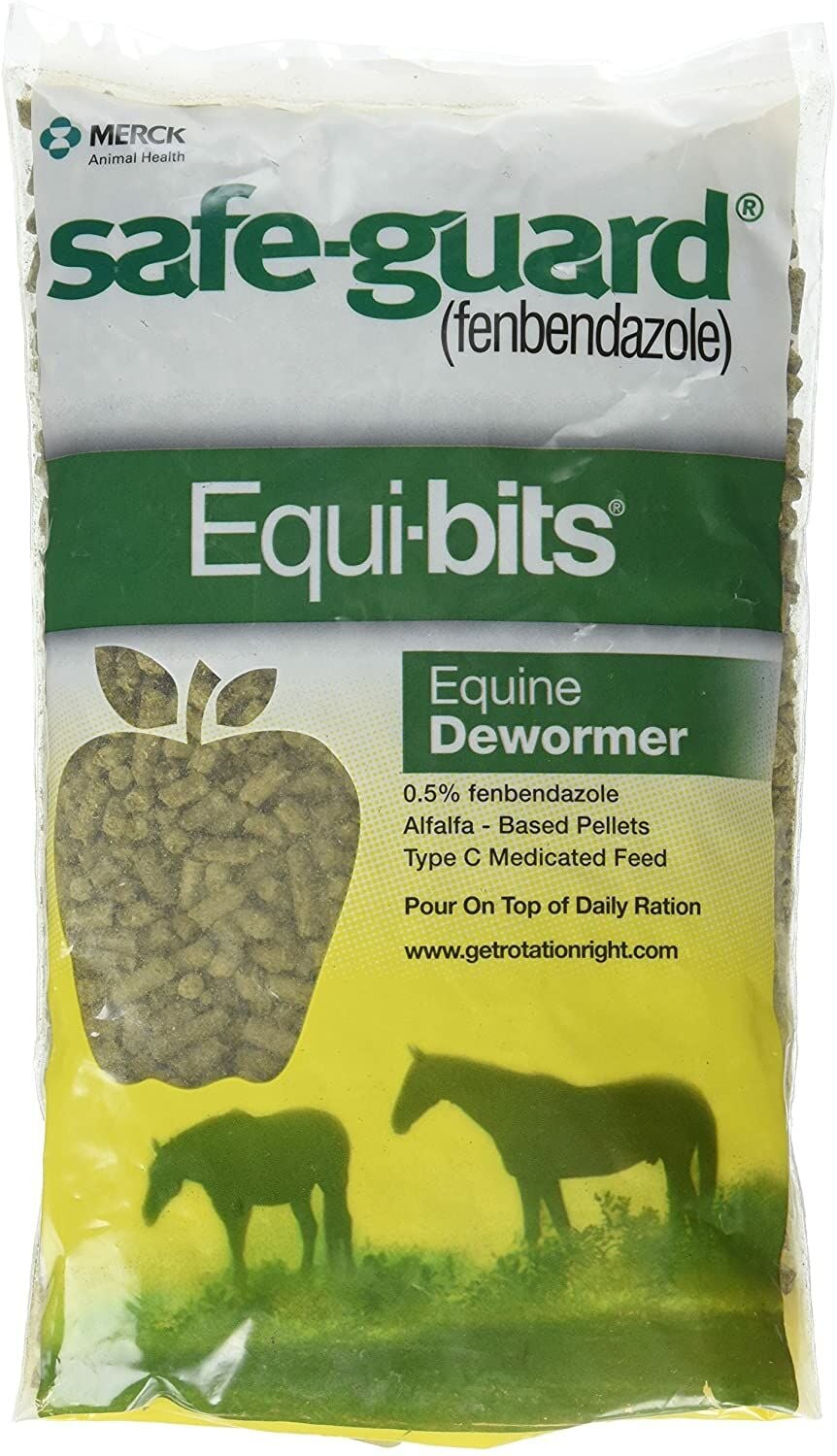 SAFE-GUARD Dewormer Pellets For Horses, 1.25-Pound