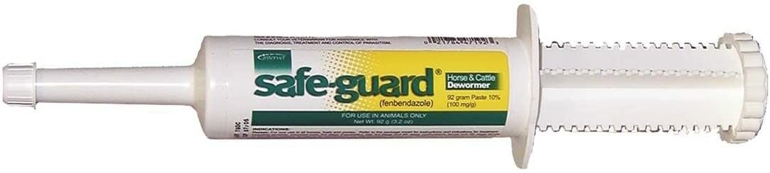 SAFE-GUARD Dewormer Paste For Horses, 92Gm