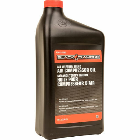 Black Diamond All Weather Air Compressor Oil - 1 qt