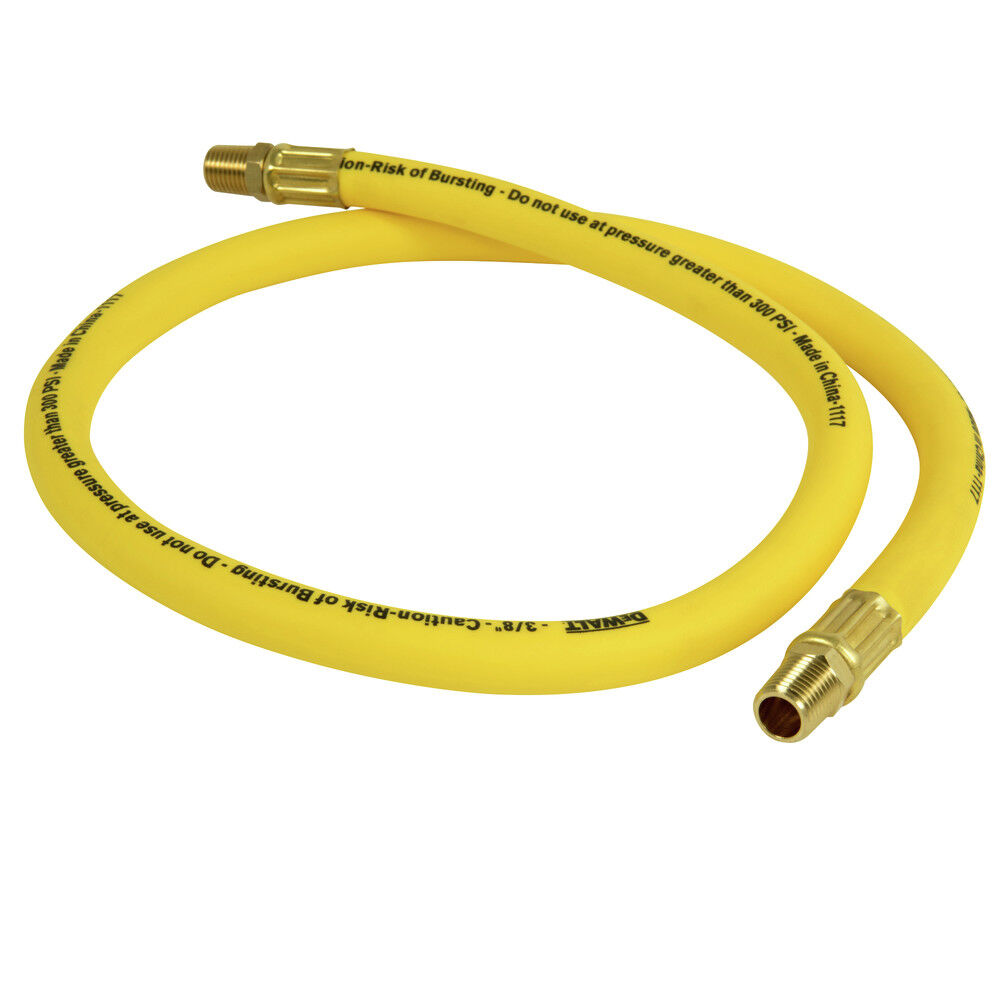 Dewalt Premium Hybrid Whip Hose, 3/8-In X 3-Ft