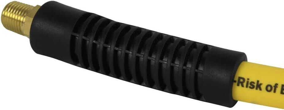 DEWALT Double Arm Hose Reel With Premium Rubber Hose, 3/8-In x 50-Ft