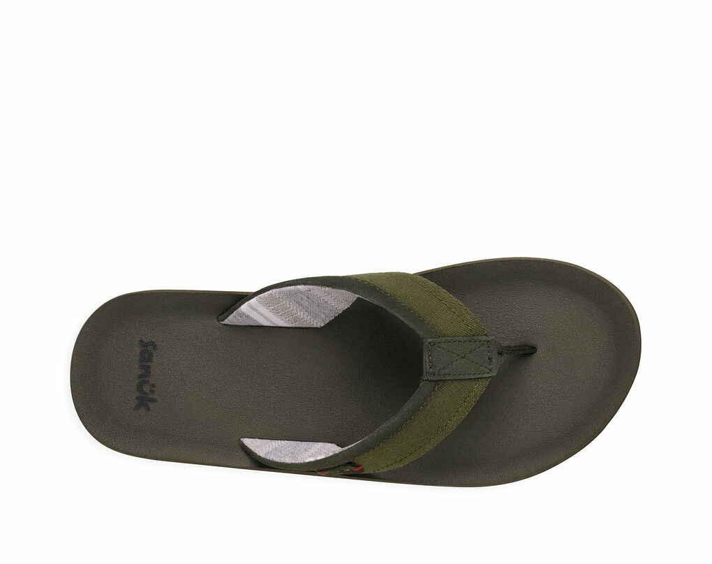 Men's Big Swell ST+ Sandal in Dark Olive