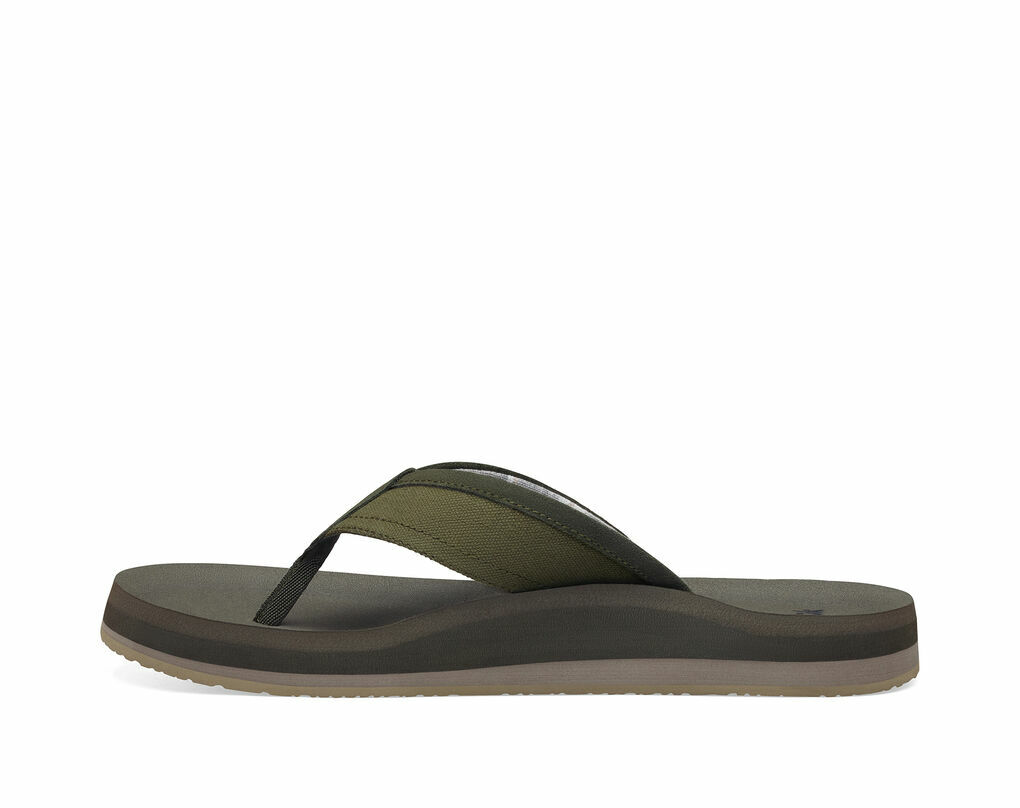 Men's Big Swell ST+ Sandal in Dark Olive