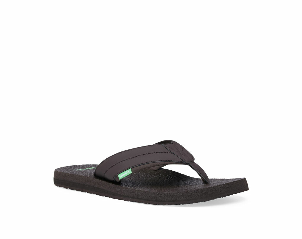 Men's Beer Cozy 2 Sandal in Dark Brown