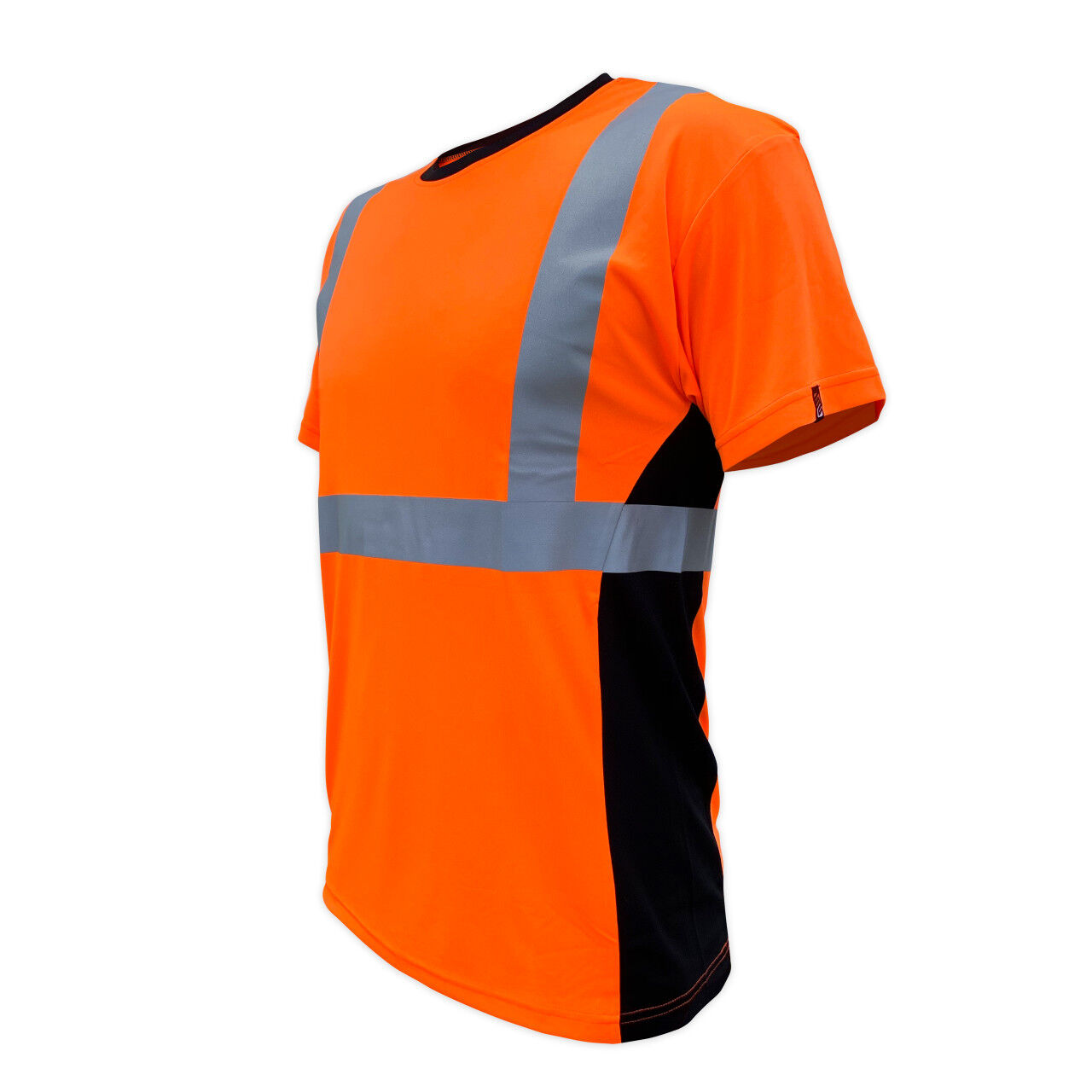SafetyShirtz Men's SS360° Basic Class 2 Type R Reflective Safety Shirt in Orange