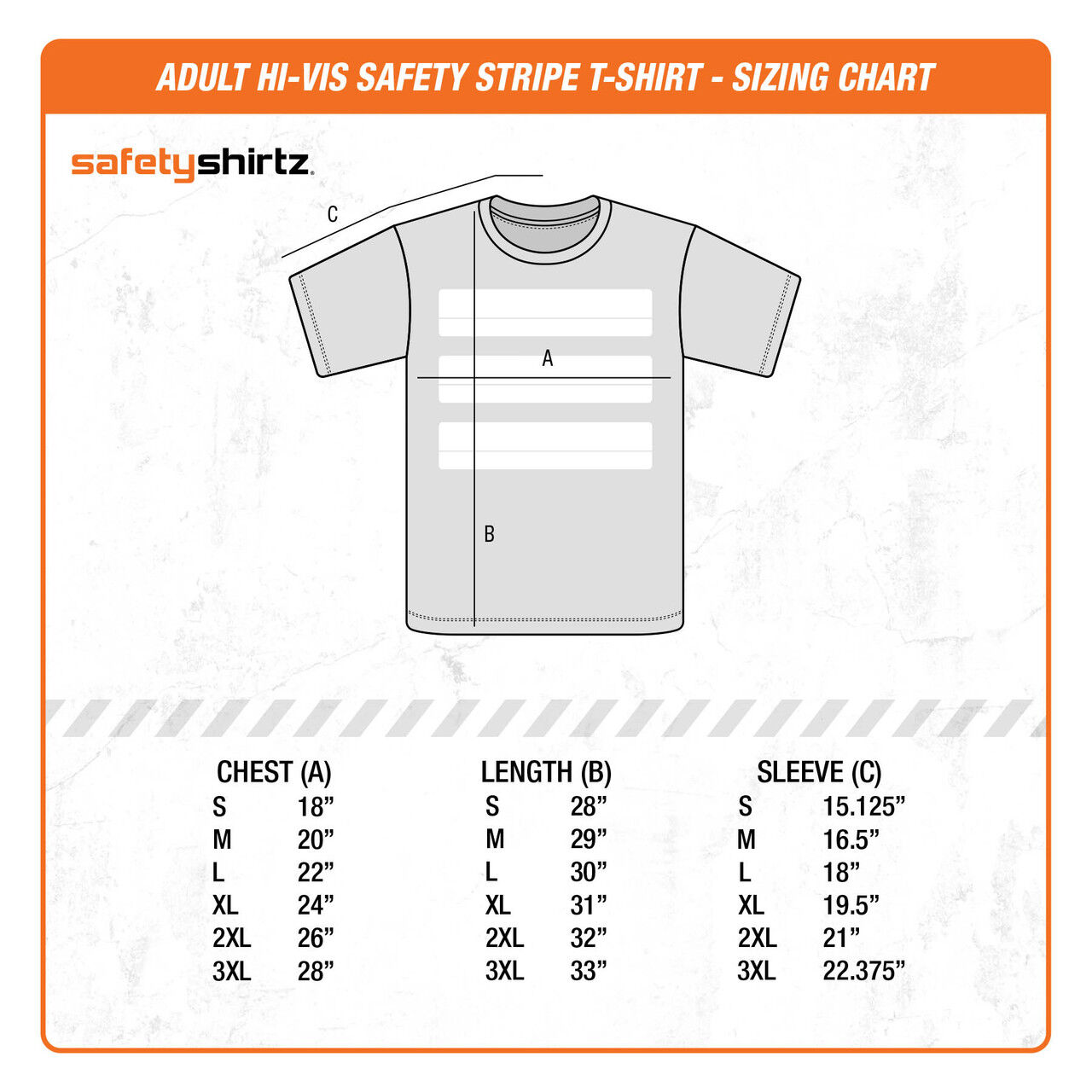 SafetyShirtz Men's Sasquatch Stealth Hi-Vis Safety Stripe T-Shirt