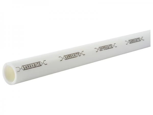 SharkBite White PEX-B Pipe Straight Length, 3/4-In x 5-Ft