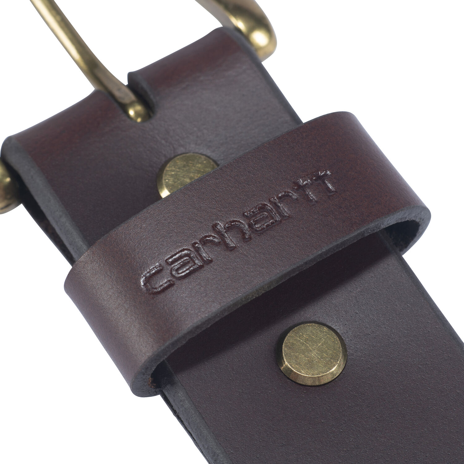 Carhartt Kids' Bridle Leather Classic Buckle Belt