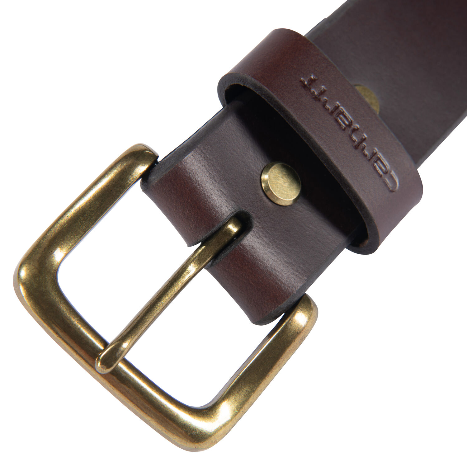 Carhartt Kids' Bridle Leather Classic Buckle Belt